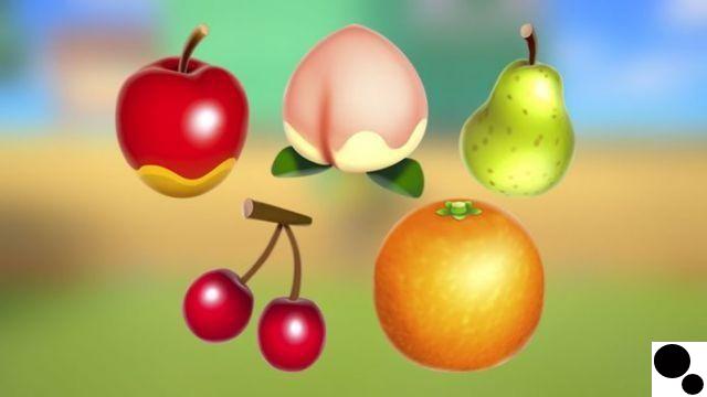 Cuidado ao comer frutas em Animal Crossing: New Horizons