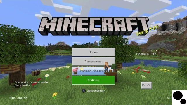 How do I log in to a Minecraft account?
