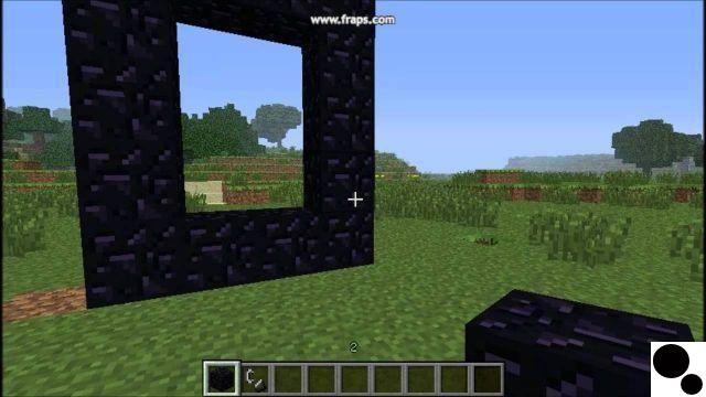 How to make a portal to go to the Nether?