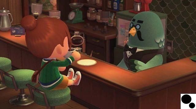 Where is the coffee in Animal Crossing?