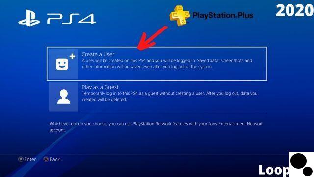 How is a PlayStation account created?