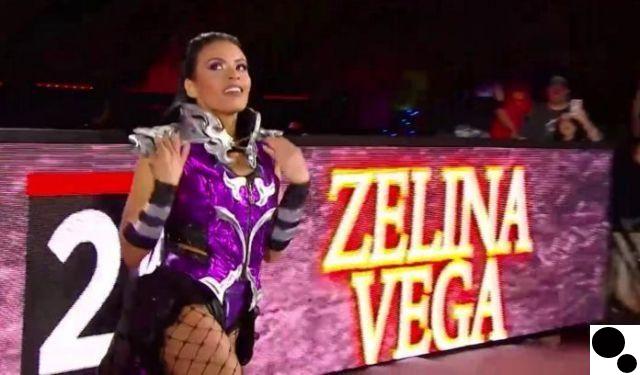 Zelina Vega de WWE se lanza a Royal Rumble como Sindel de Mortal Kombat