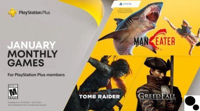 January 2022 PlayStation Plus games revealed