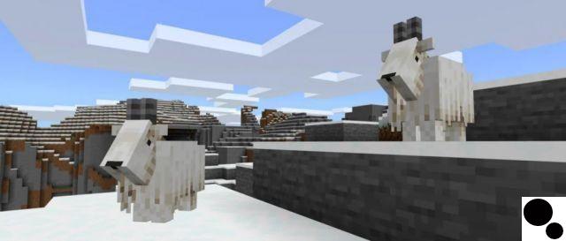 Minecraft: Caves & Cliffs - Cómo criar cabras y obtener cabras chillonas