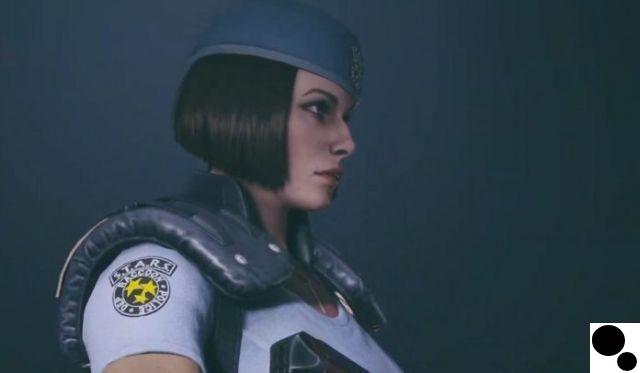 Resident Evil x Rainbow Six Siege como equipamento clássico de Jill Valentine provocado por Zofia