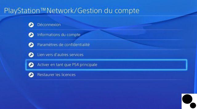 Como faço para acessar outra conta da PlayStation Network?