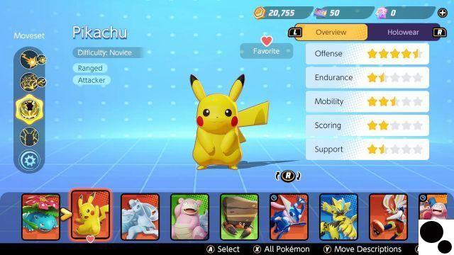 What are Pikachu's attacks?