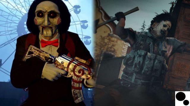You might see the Saw and Leatherface puppet go wild in Call of Duty