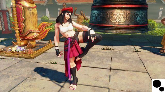 Street Fighter V Juri merece suas novas skins em reparo de THE SRUGGLE