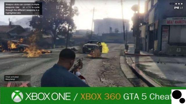 Come inserire il codice di invincibilità su GTA 5 Xbox 360?