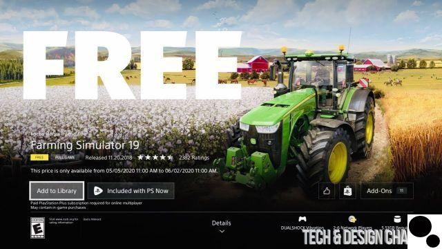 O Farming Simulator 19 é gratuito?
