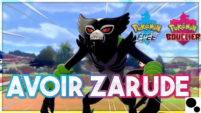 ¿Cómo conseguir Zarude Pokémon Espada 2022?